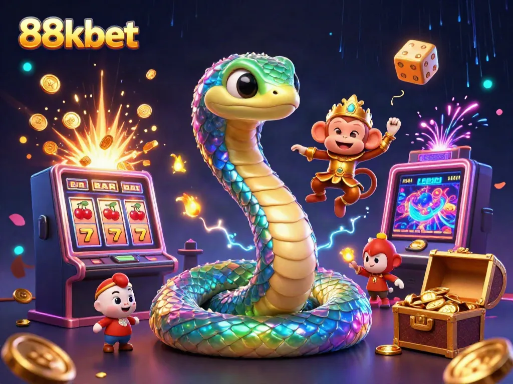 Experience the vibrant world of 88kbet with dynamic slot machines, exhilarating jackpots, and magical casino elements.