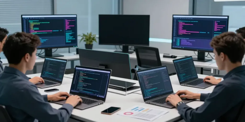 Adversarial testing in a modern cybersecurity setting with a professional team.