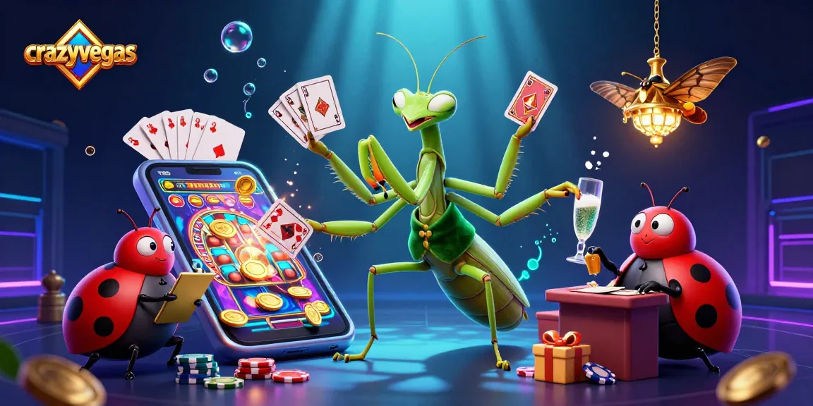 Experience no deposit bonuses at crazyvegas with vibrant animations of gaming action and rewards.