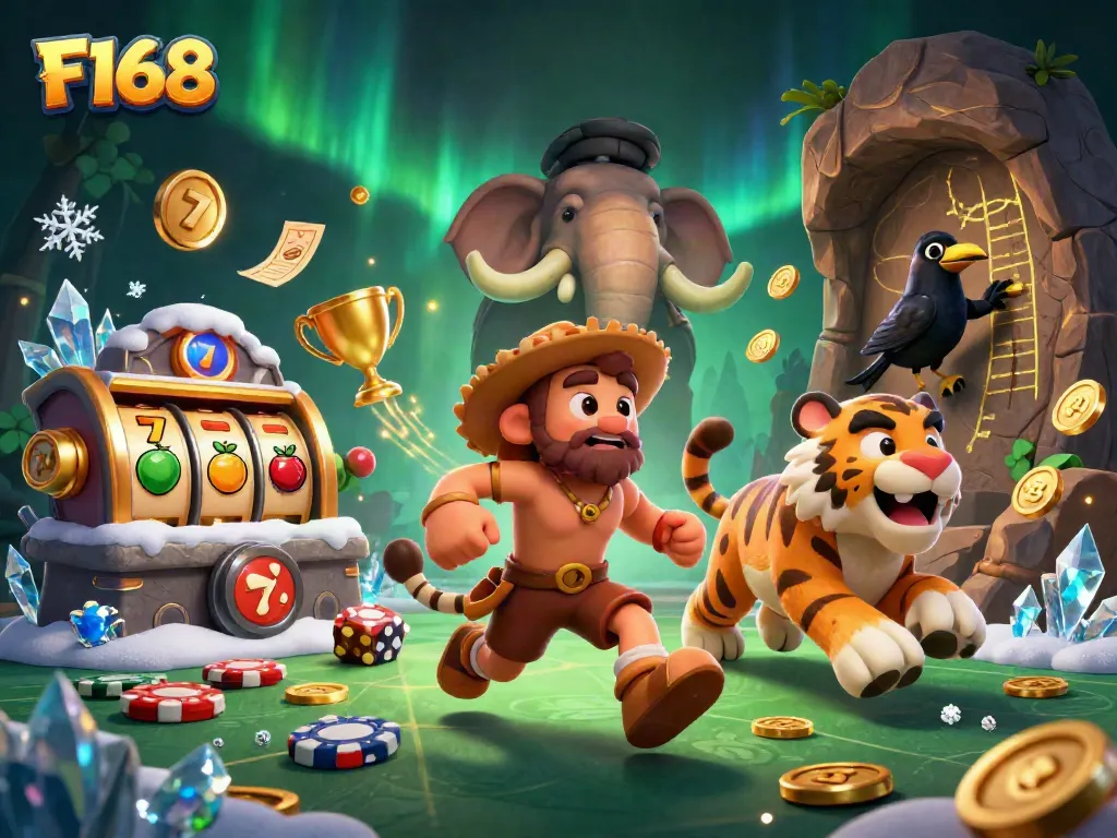 Spin the reels for a jackpot win with F168 in a vibrant casino adventure!