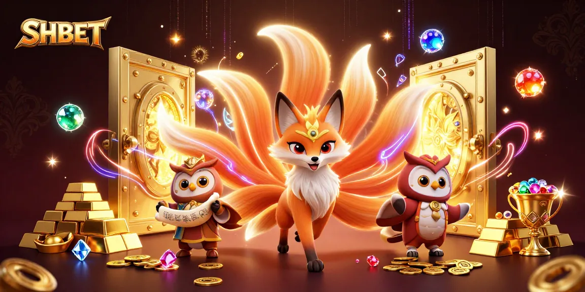 Experience thrilling gaming at SHBET with a magical fox, wise owl, and treasure galore.