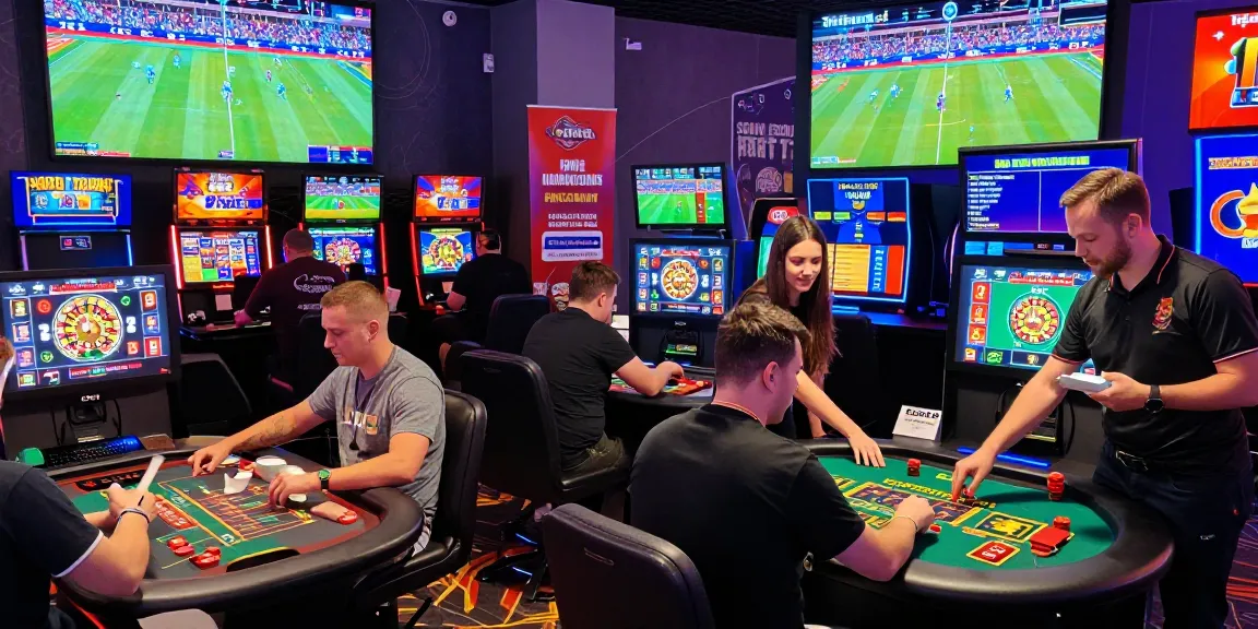 Players enjoying various games at 181bet online casino, showcasing vibrant betting environment.
