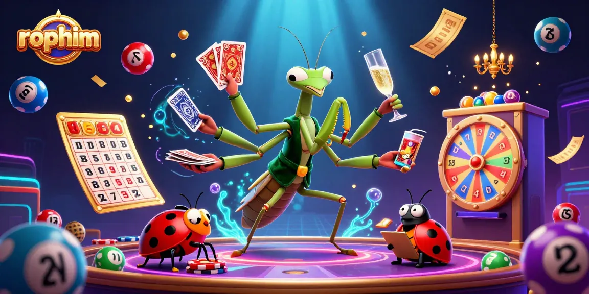 Experience the excitement at rophim with a vibrant 3D casino scene, showcasing dynamic game elements.