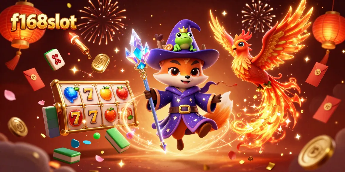 Experience thrilling gameplay at f168slot with enchanting characters and festive gaming elements.