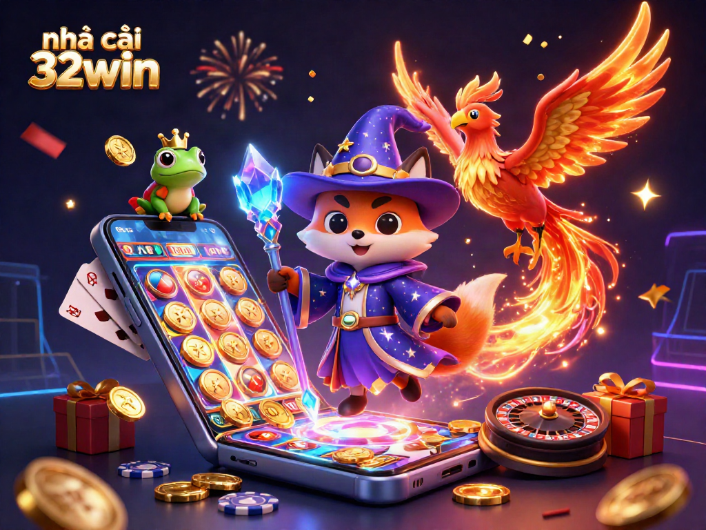 Experience excitement at nhà cái 32win with magical gaming elements and vibrant casino action.