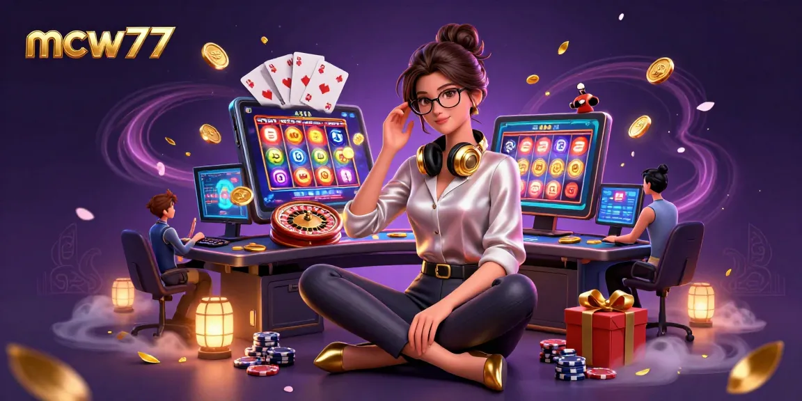 Experience thrilling gameplay with mcw77's vibrant casino action and diverse gaming options.