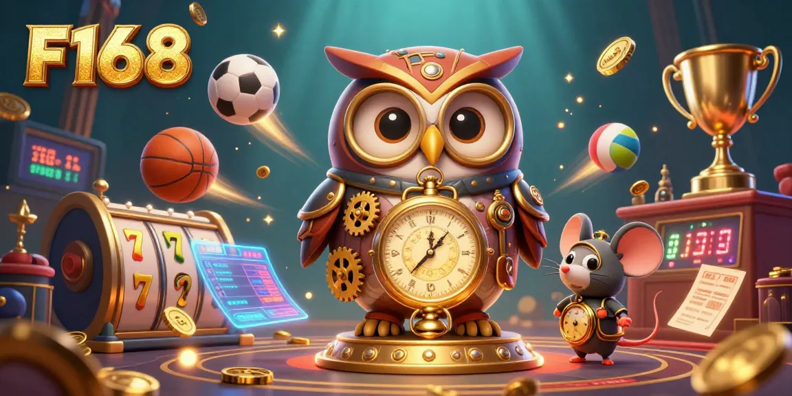 Engage in thrilling games at F168 with casino challenges highlighted by dynamic 3D characters.