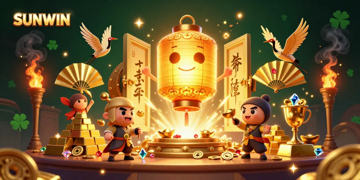 SUNWIN offers thrilling online gaming experiences with vibrant visuals, golden treasures, and immersive characters.