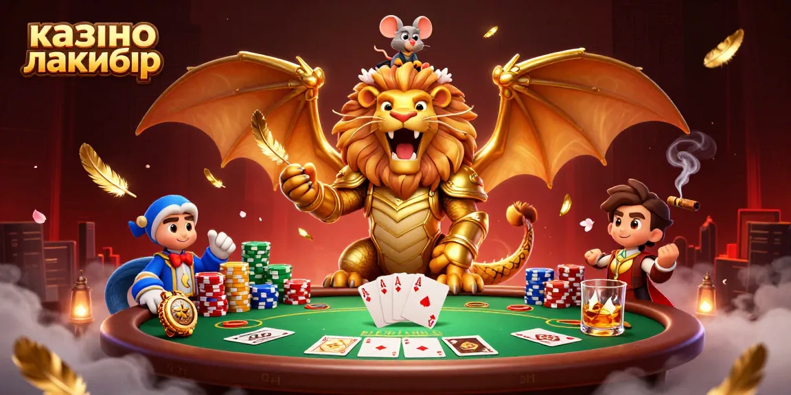 Experience the thrill at казино лакибир with a roaring chimera and poker action.